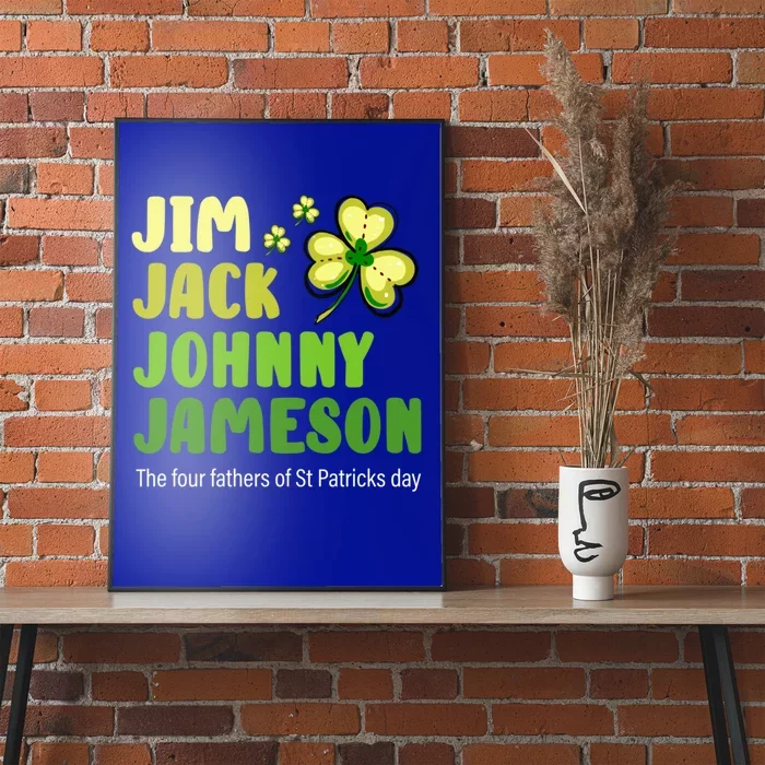 St Patricks Day Funny Quote Jack Jim Johnny Cute Gift Poster