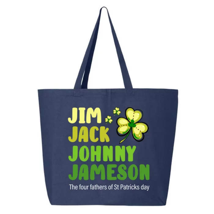 St Patricks Day Funny Quote Jack Jim Johnny Cute Gift 25L Jumbo Tote