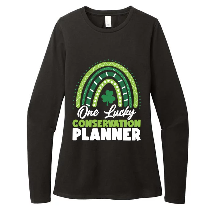 St Patricks Day One Lucky Conservation Planner Gift Womens CVC Long Sleeve Shirt