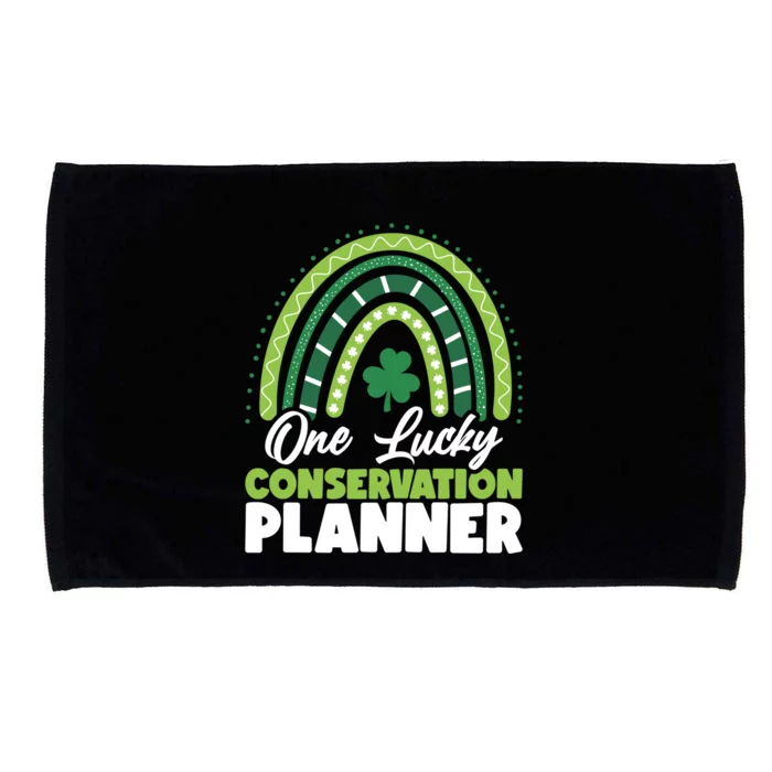 St Patricks Day One Lucky Conservation Planner Gift Microfiber Hand Towel