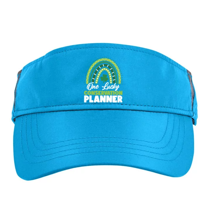 St Patricks Day One Lucky Conservation Planner Gift Adult Drive Performance Visor