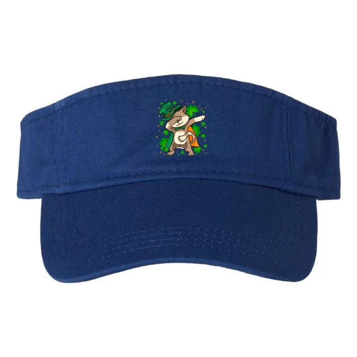 St Patricks Day Catricks Cat Shenanigans Gift Valucap Bio-Washed Visor