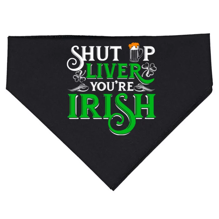 St Patricks Day, Funny St Patricks Day, Funny Irish, St Patricks Day Drinking 4 USA-Made Doggie Bandana