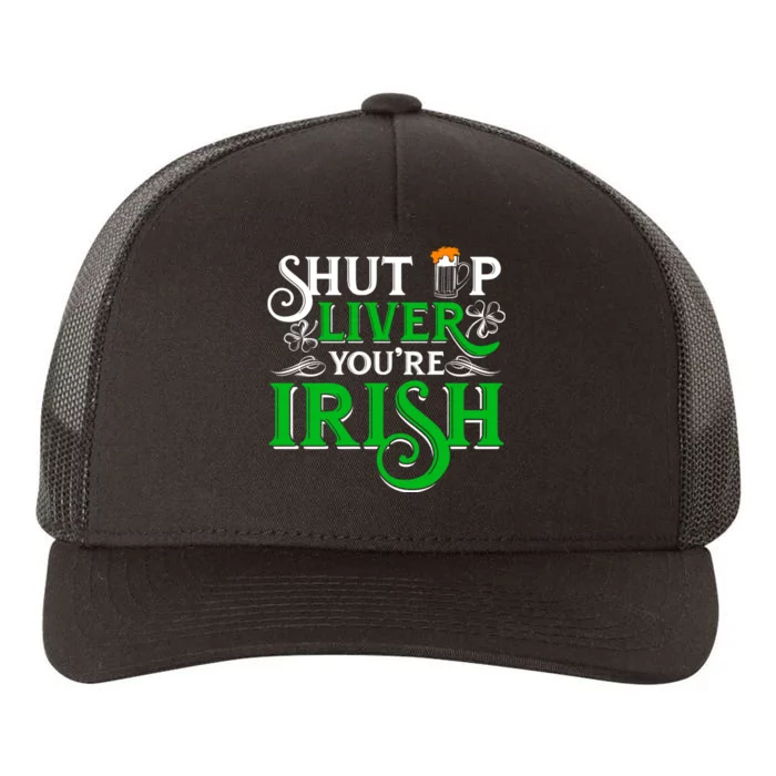 St Patricks Day, Funny St Patricks Day, Funny Irish, St Patricks Day Drinking 4 Yupoong Adult 5-Panel Trucker Hat