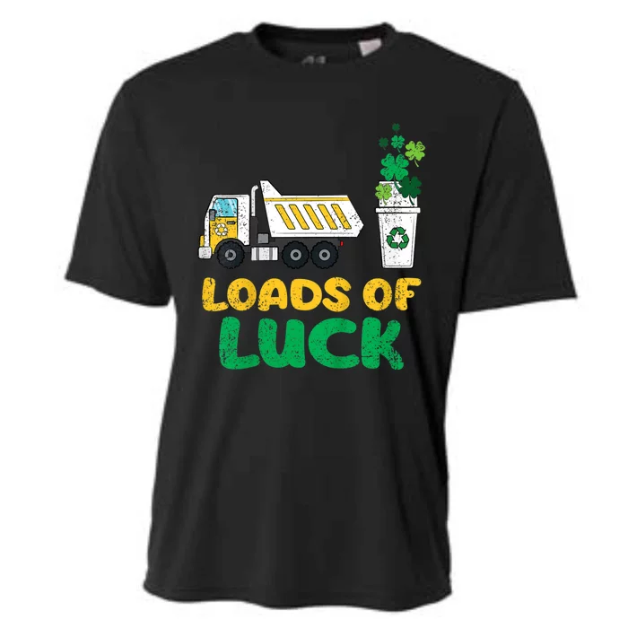 St Patricks Day Loads Of Luck Truck Cooling Performance Crew T-Shirt