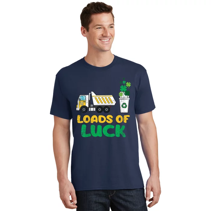 St Patricks Day Loads Of Luck Truck T-Shirt