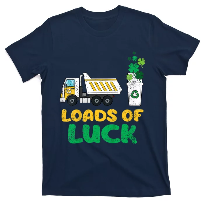 St Patricks Day Loads Of Luck Truck T-Shirt