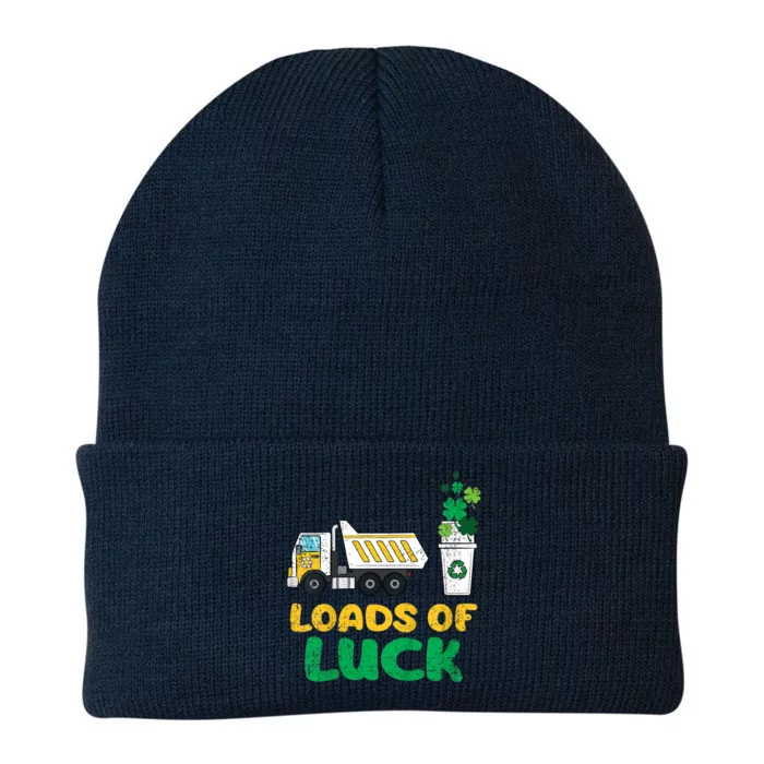 St Patricks Day Loads Of Luck Truck Knit Cap Winter Beanie