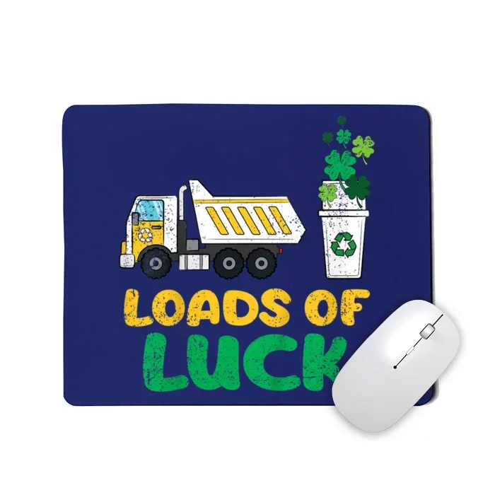 St Patricks Day Loads Of Luck Truck Mousepad