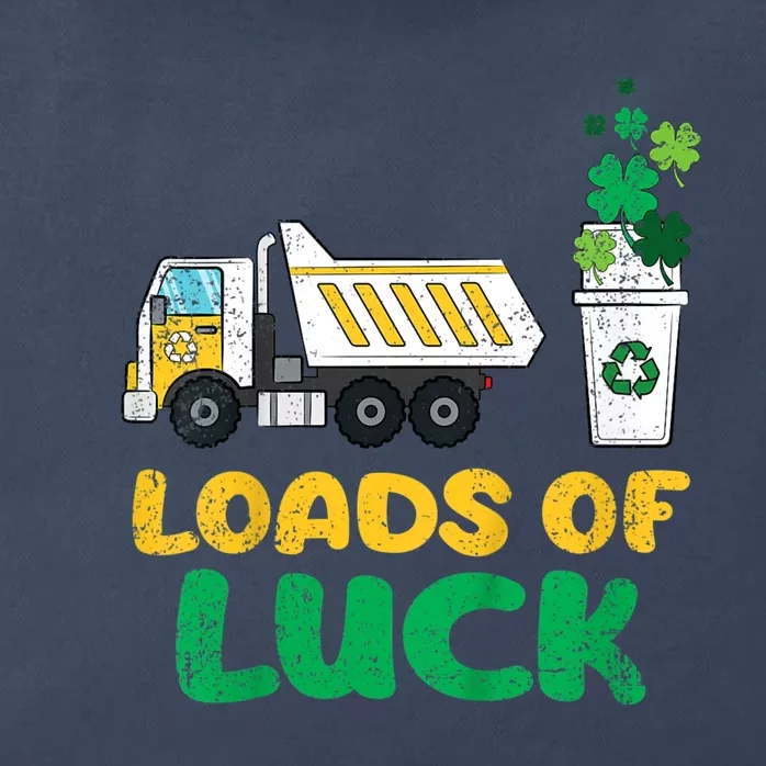 St Patricks Day Loads Of Luck Truck Zip Tote Bag