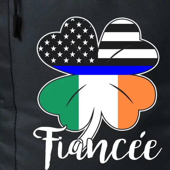 St Patrick's Day Us Flag Irish Police Fiancee Cool Gift Daily Commute Backpack