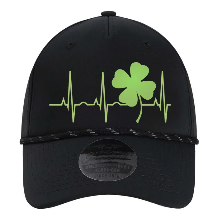 St Patricks Day Cute Gift Irish Heartbeat Hooded Gift Performance The Dyno Cap