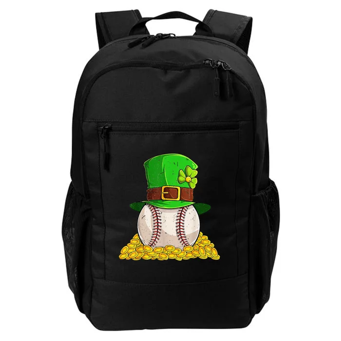 St Patricks Day Baseball Sharmcok Irish Daily Commute Backpack