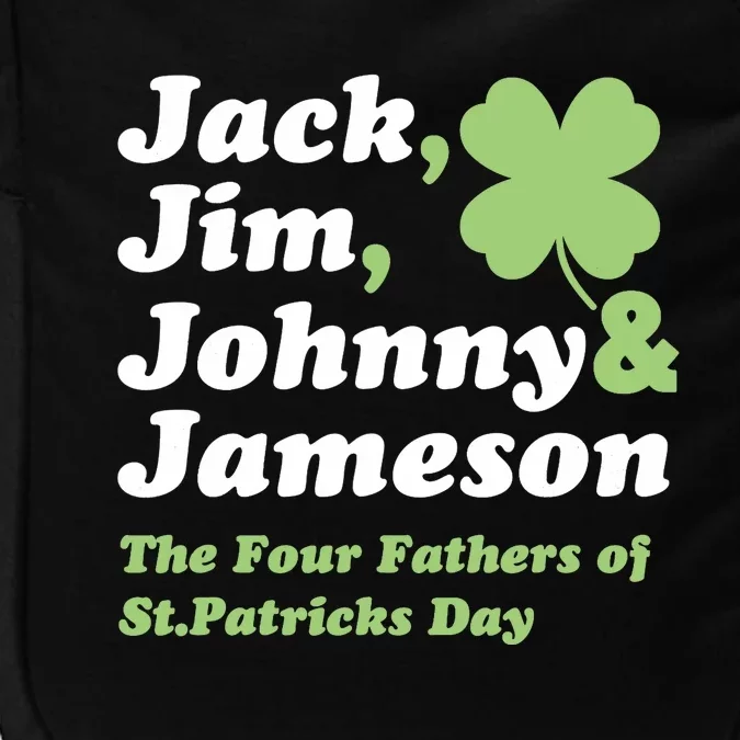 Saint Patricks Day | Jack Jim Johnny Jameson Fathers Impact Tech Backpack