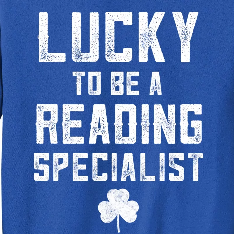 St Patricks Day Reading Specialisgift Lucky Book Teacher Great Gift Sweatshirt