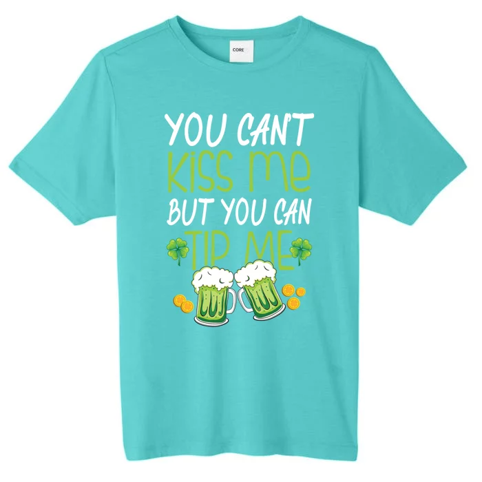 St Patricks Day Gift Funny Bartender Waiter Waitress Server Gift ChromaSoft Performance T-Shirt