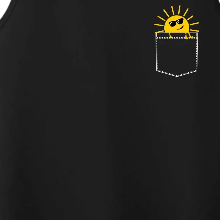 Sunrise Pocket Design Performance Tank