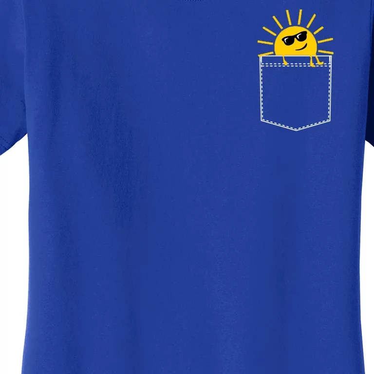 Sunrise Pocket Design Women's T-Shirt