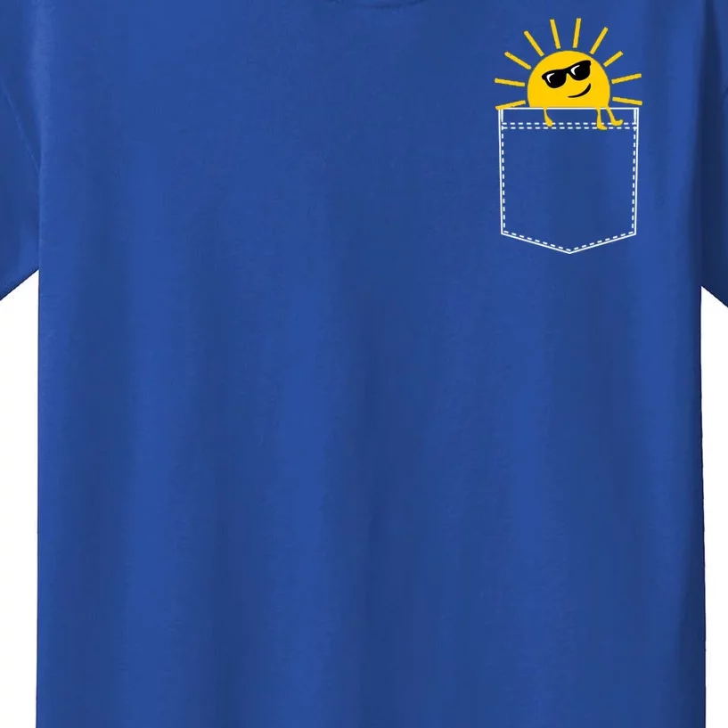 Sunrise Pocket Design Kids T-Shirt