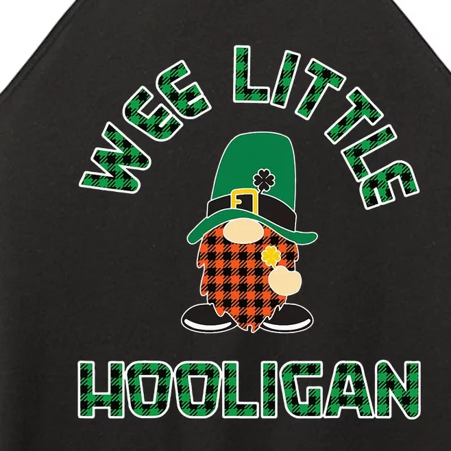 St Patricks Day Wee Little Hooligan Funny Women’s Perfect Tri Rocker Tank