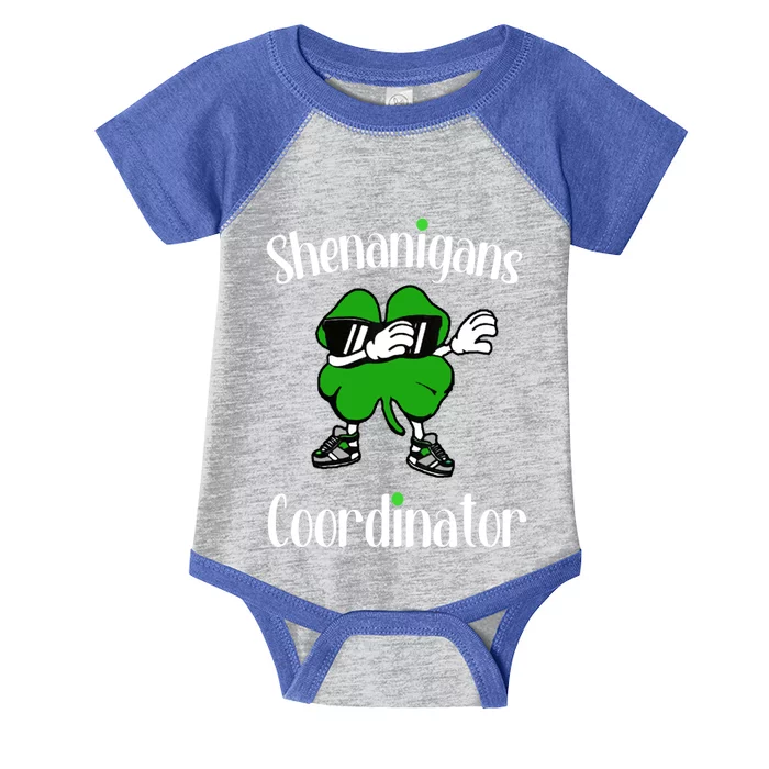 St Patrick's Day Shenanigans Coordinator Teacher Gift Infant Baby Jersey Bodysuit