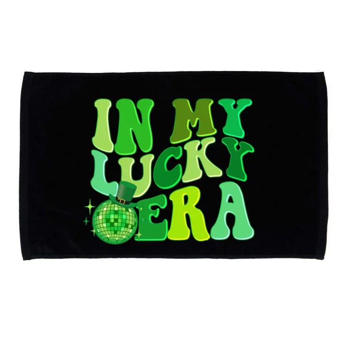 St Patricks Day In My Lucky Era Disco Ball Microfiber Hand Towel