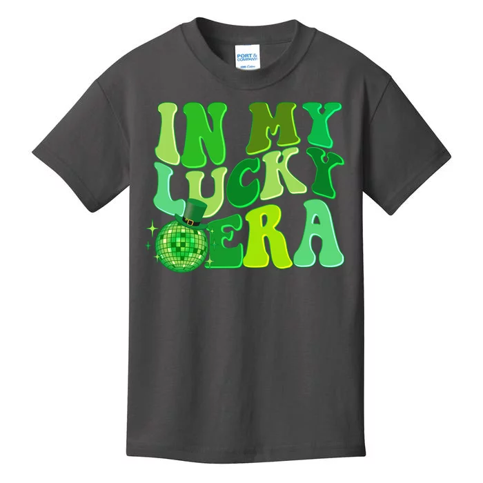 St Patricks Day In My Lucky Era Disco Ball Kids T-Shirt