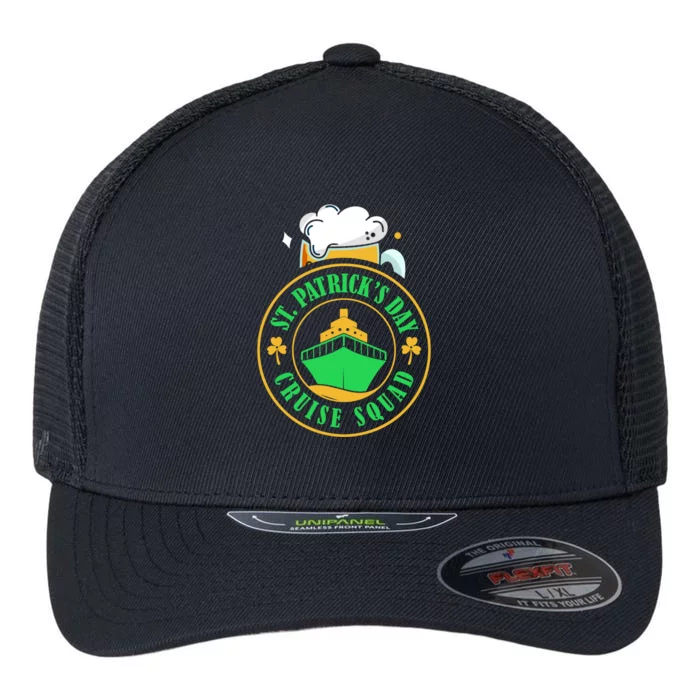 St Patricks Day Cruise Squad Lucky Family Ship Funny Gift Flexfit Unipanel Trucker Cap