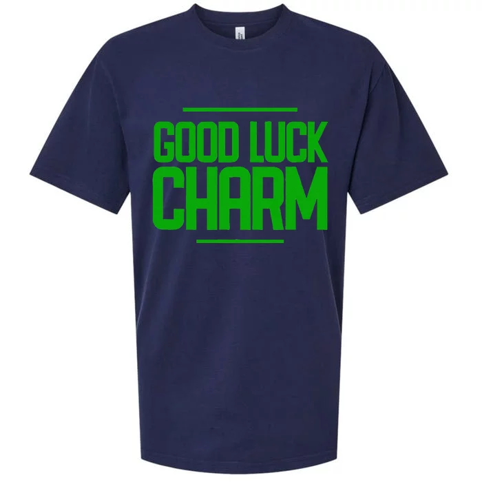 St. Patty Day Saint Patrick's Day Good Luck Charm Sueded Cloud Jersey T-Shirt