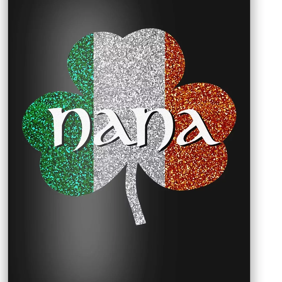 Saint Patrick's Day Nana Fun Grandmother Gift Poster