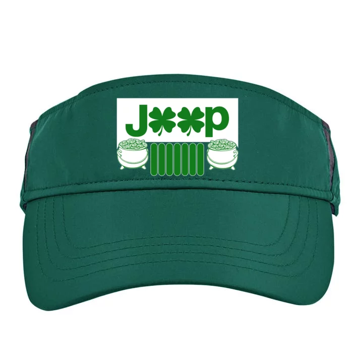 St Patrick's Day Shamrock Grille Adult Drive Performance Visor