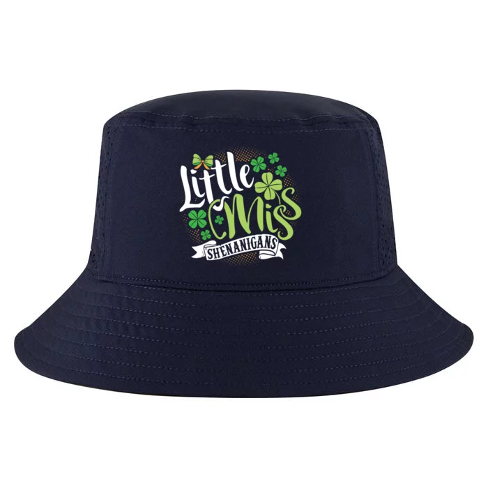 St Patrick's Day Little Miss Shenanigans Irish Gift Cool Comfort Performance Bucket Hat