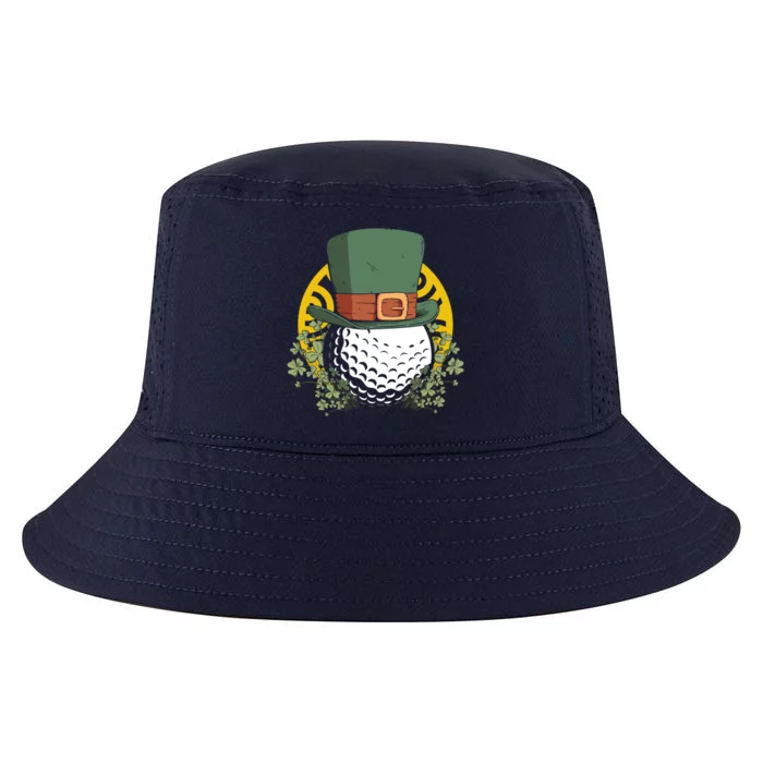 St Patricks Day Shamrock Irish Leprechaun Golf Gift Cool Comfort Performance Bucket Hat