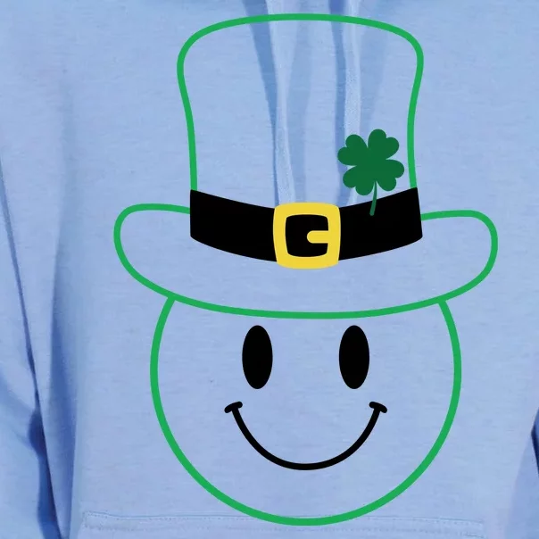 St Patrick's Day Smiley Face Holiday Unisex Surf Hoodie