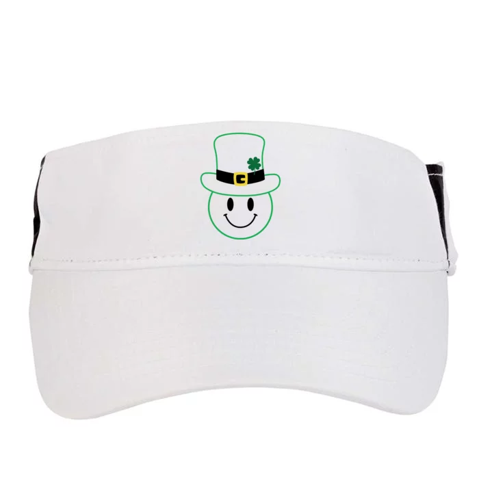 St Patrick's Day Smiley Face Holiday Adult Drive Performance Visor