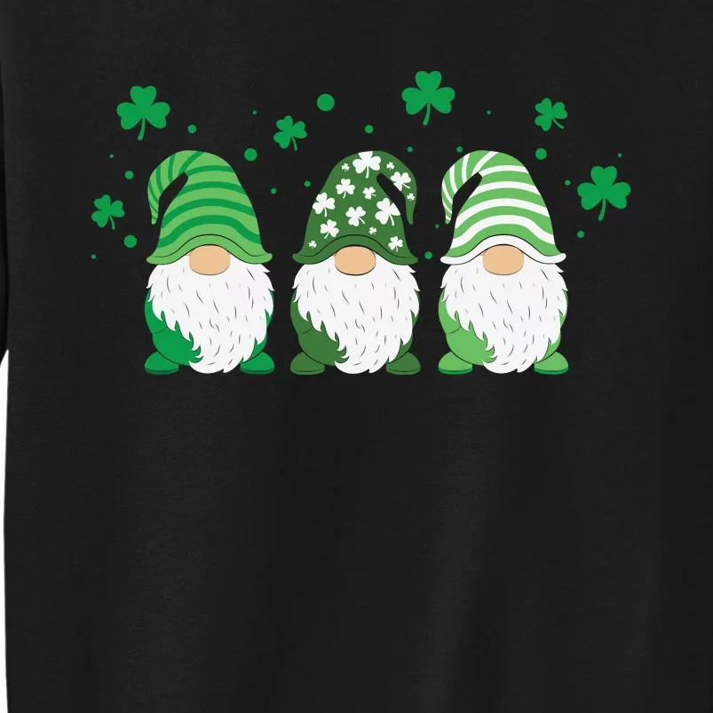 St Patricks Day Gnome Green Tall Sweatshirt