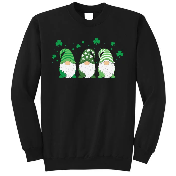 St Patricks Day Gnome Green Tall Sweatshirt