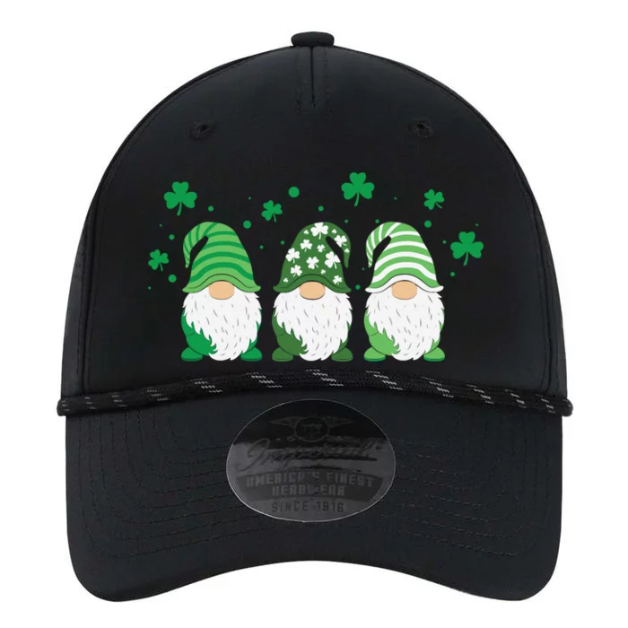 St Patricks Day Gnome Green Performance The Dyno Cap