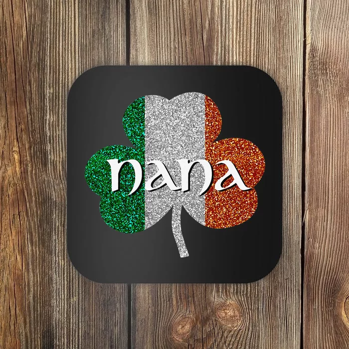 Saint Patrick's Day Nana Fun Grandmother Gift Coaster