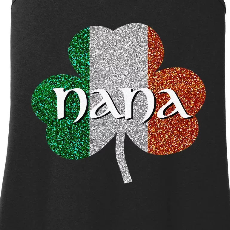 Saint Patrick's Day Nana Fun Grandmother Gift Ladies Essential Tank