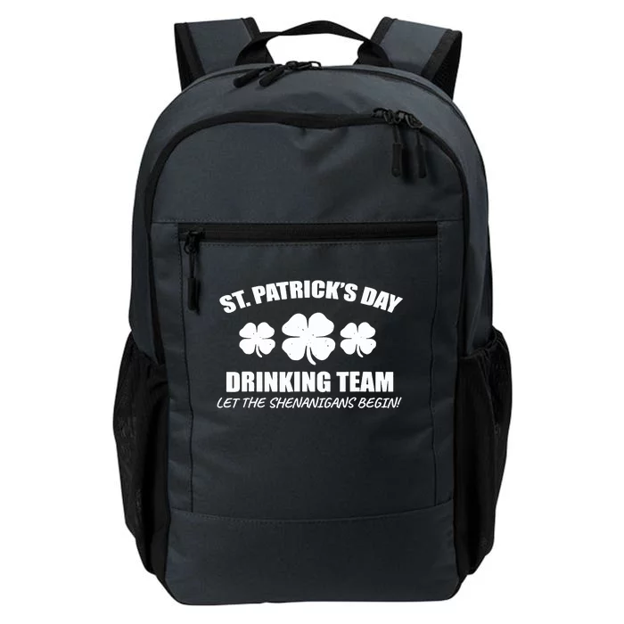 St Patricks Day Drinking Team Irish Beer Lover Gift Daily Commute Backpack