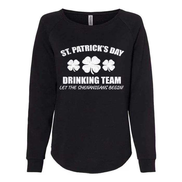 St Patricks Day Drinking Team Irish Beer Lover Gift Womens California Wash Sweatshirt