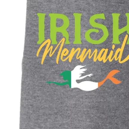 St Patrick's Day Gift Irish Mermaid Gift For Irish Lasses Gift Doggie 3-End Fleece Hoodie