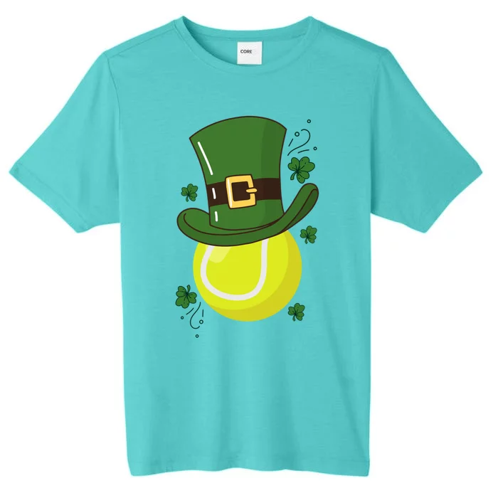 St Patricks Day Tennis Gift For Irish Fans Cool Gift ChromaSoft Performance T-Shirt