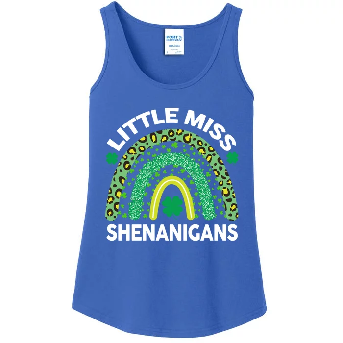 St Patricks Day Little Miss Shenanigans Cool Gift Ladies Essential Tank