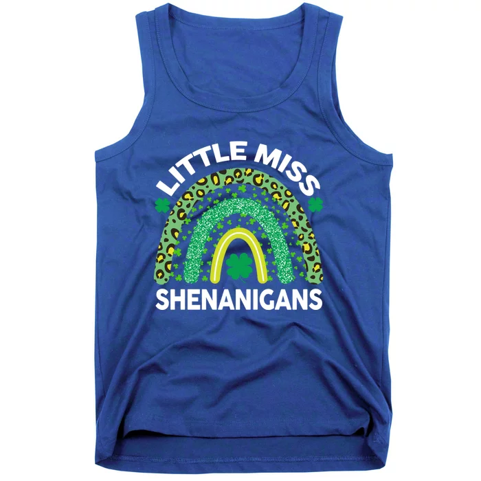 St Patricks Day Little Miss Shenanigans Cool Gift Tank Top