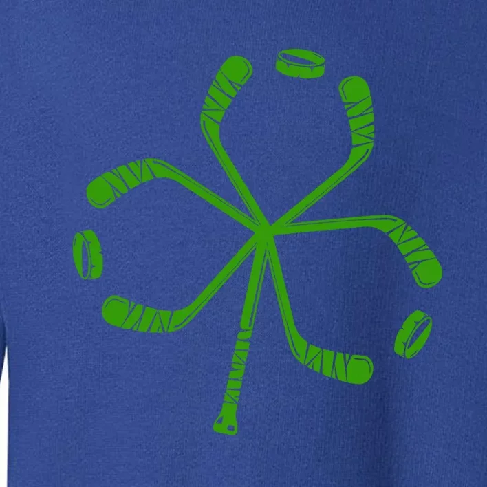 St Patricks Day Tee Shamrock Gift Hockey St Patricks Day Gift Toddler Sweatshirt