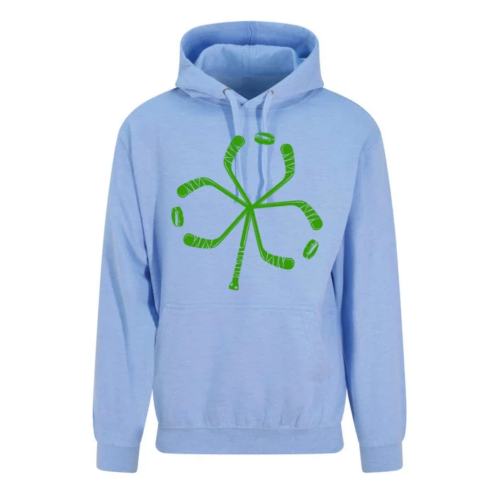 St Patricks Day Tee Shamrock Gift Hockey St Patricks Day Gift Unisex Surf Hoodie