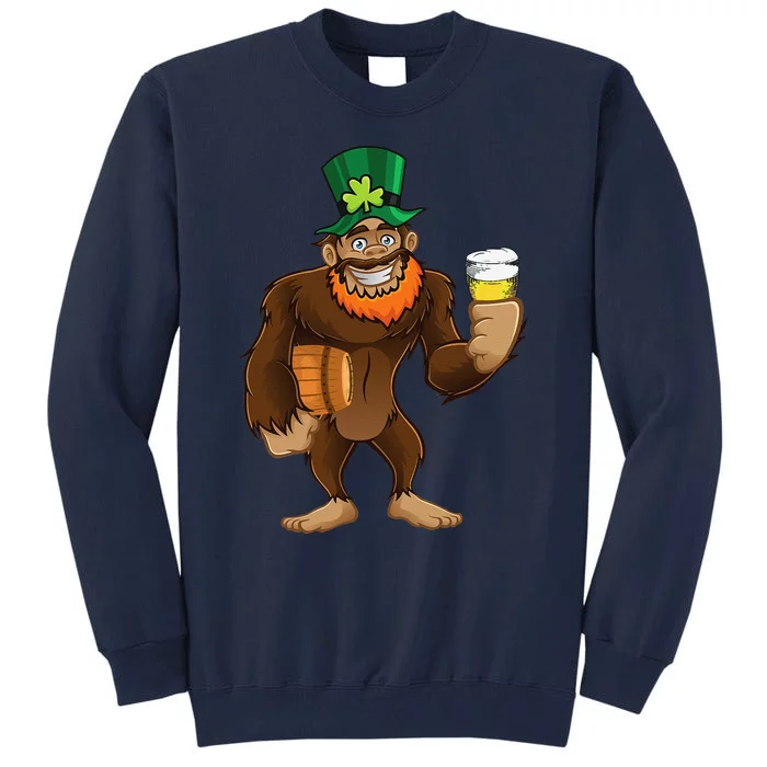 St Patrick's Day Brewer Bigfoot Tall Sweatshirt