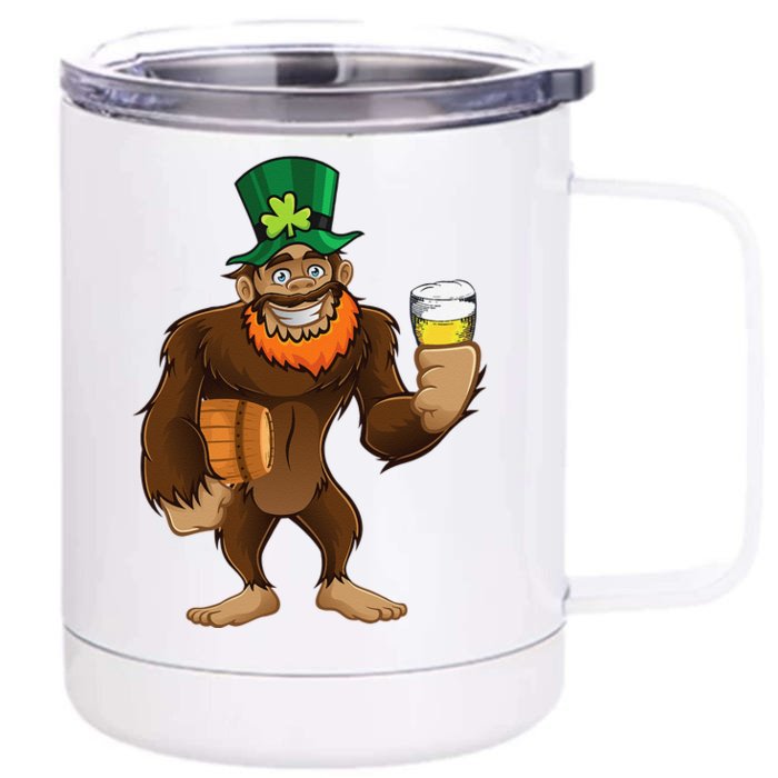 St Patrick's Day Brewer Bigfoot Front & Back 12oz Stainless Steel Tumbler Cup